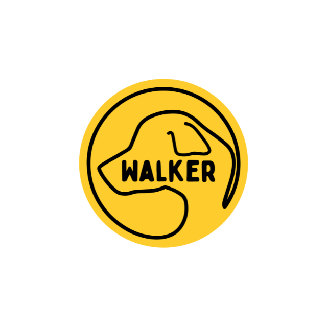Logo de Dog Walker, aliado de la red de mascotas